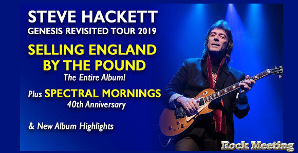 steve hackett selling england by the pound spectral mornings live at hammersmith