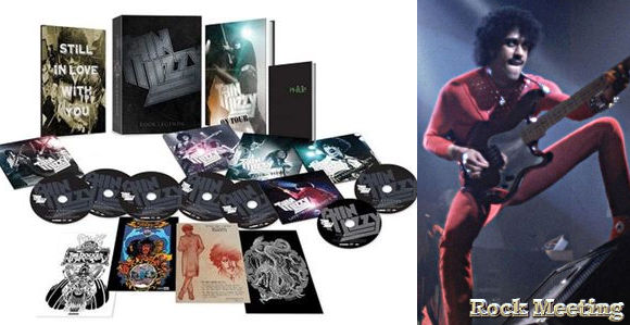 thin lizzy rock legends nouveau coffret 6cd dvd pour les 50 ans du groupe