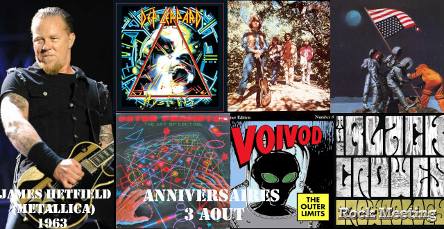 anniv 3 aout metallica def leppard creedence clearwater revival canned heat y t voivod peter frampton paul gilbert the black crowes gov t mule