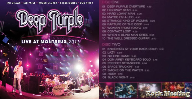 deep purple live at montreux 2011 disponible pour la premiere fois sur dvd 2 cd