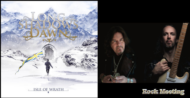 long shadows dawn isle of wrath nouvel album avec doogie white rainbow michael schenker fest et le guitariste emil norberg
