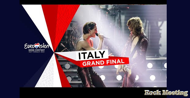 maneskin le groupe de rock italien remporte le concours de l eurovision 2021 le groupe finlandais blind channel termine 6eme