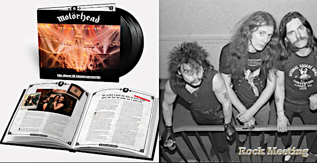 motorhead no sleep til hammersmith 40th anniversary deluxe edition stay clean video inedite