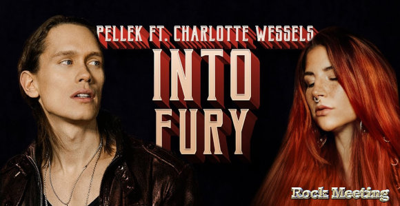pellek darken the shadow nouvel album into fury le single en duo avec charlotte wessels