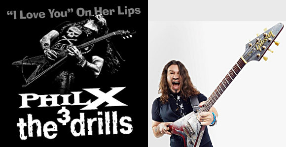 phil x and the drills stupid good lookings vol 2 nouvel album du guitariste de bon jovi i love you on her lips single et video