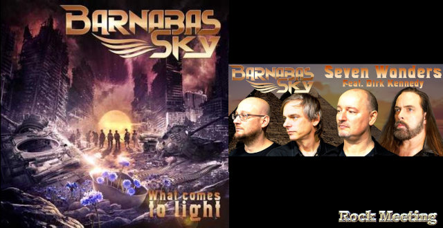 barnabas sky what comes to light nouvel album seven wonders video avec dirk kennedy