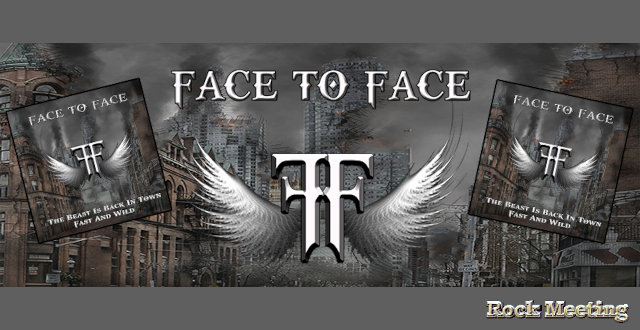 face to face the beast is back in town nouveau single
