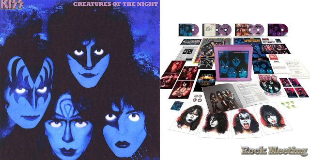 kiss creatures of the night 40 super deluxe edition pour le 40 eme anniversaire de l album