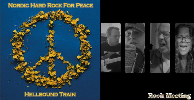 nordic hard rock for peace hellbound train single video en soutien a l ukraine