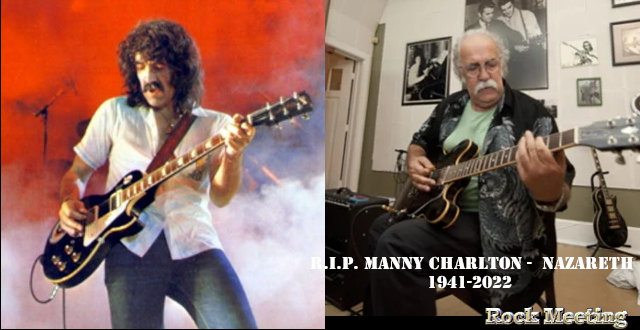 r i p manny charlton le guitariste fondateur de nazareth est mort a 80 ans