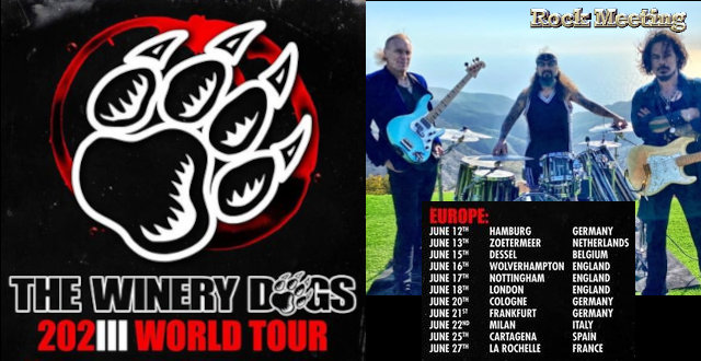 the winery dogs la rochelle 27 06 2023 2023 world tour