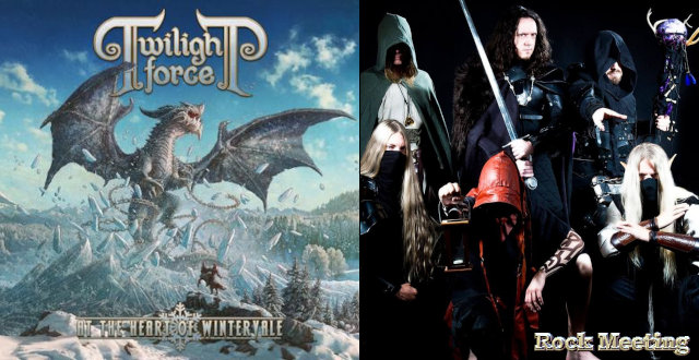 twilight force at the heart of wintervale nouvel album
