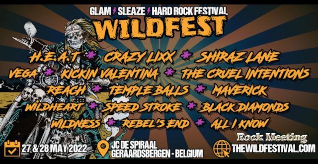 wildwest festival 27 28 mai 2022 avec h e a t crazy lixx kickin valentina shiraz lane vega temple balls