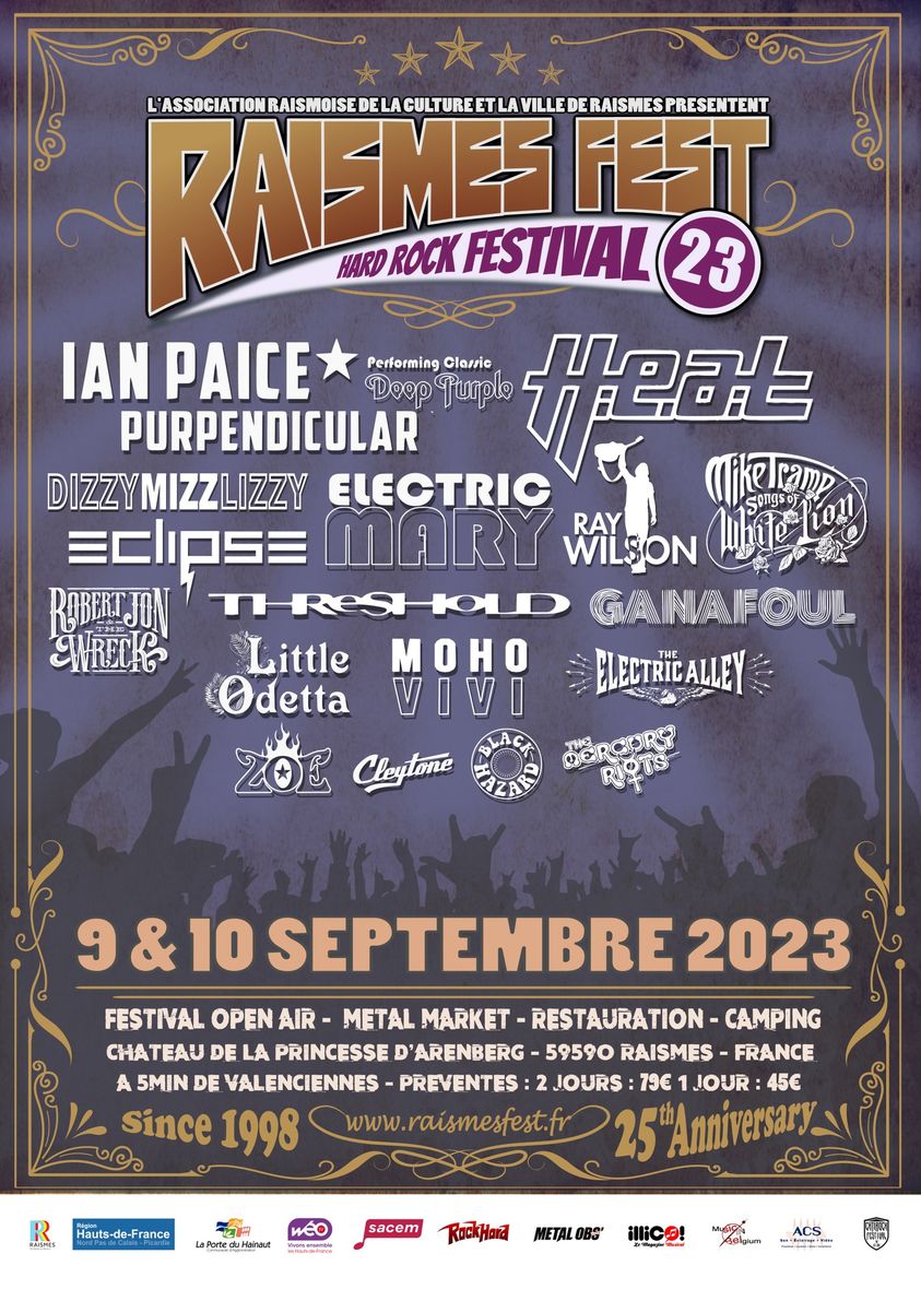 Raismes Fest 2023 affiche