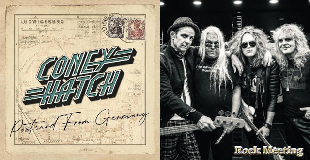 coney hatch postcard from germany nouvel album live
