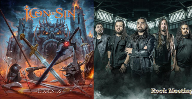 icon of sin legends nouvel album night force video