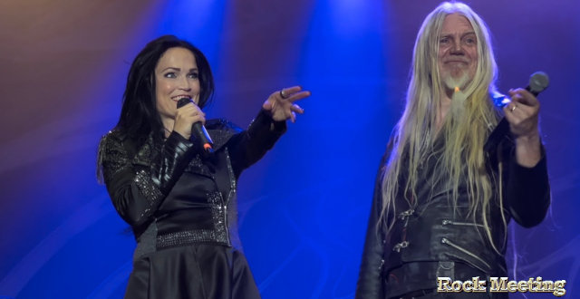 les ex membres de nightwish tarja turunen et marko hietala interpretent la reprise de the phantom of the opera en suisse video