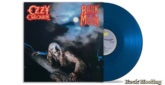 ozzy osbourne bark at the moon nouvelle edition sur vinyle bleu cobalt translucide pour le 40e anniversaire