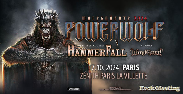 powerwolf sera en concert au zenith de paris le 17 octobre 2024