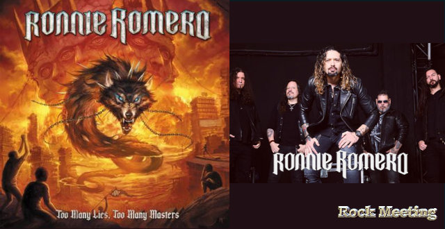 ronnie romero too many lies too many masters nouvel album