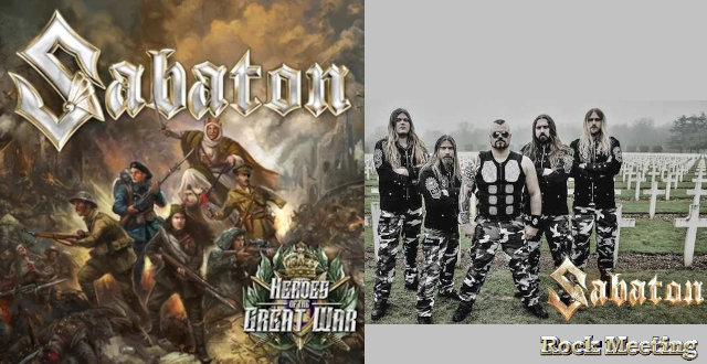 sabaton heroes of the great war nouvel ep