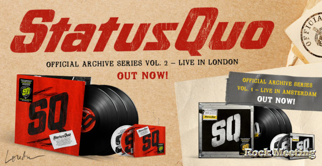 status quo official archive series vol 2 live in london