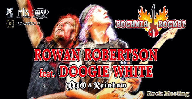 video concert inegral rowan robertson et doogie white interpretent des classiques rainbow et dio a bochnia en pologne 07 12 2023