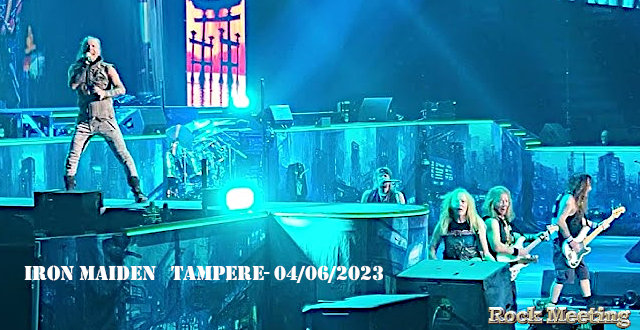 videos regardez iron maiden a tampere en finlande lors de la tournee the future past tour 2023