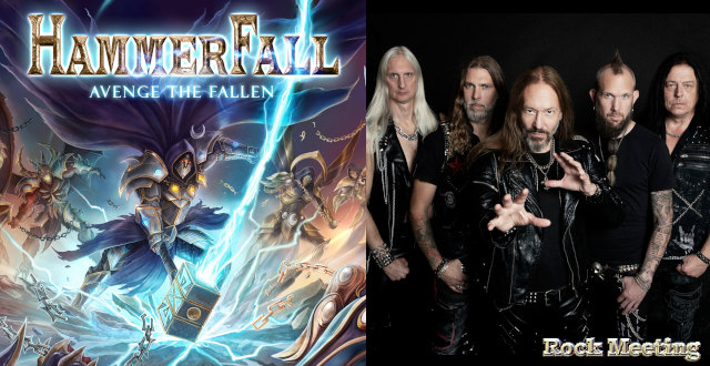 hammerfall avenge the fallen nouvel album hail to the king video