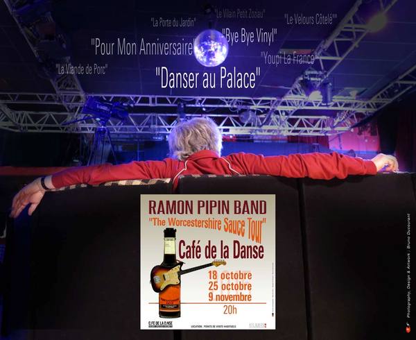 RAMON PIPIN - Interview & Café de la Danse -  Paris 18 - 25/10 et 09/11/2015 