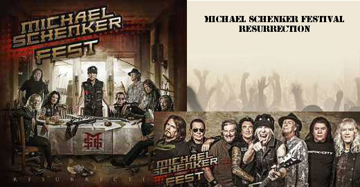 MICHAEL SCHENKER FEST - Resurrection - Nouvel Album