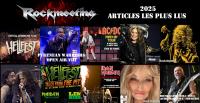 ROCKMEETING - Rétrospective 2025 via les articles les plus lus !  Avec HELLFEST 2025, PYRENEAN WARRIORS OPEN AIR VIII, IRON MAIDEN, ⚡AC/DC⚡, L'hommage à OZZY, HELLFEST 2026, BRUNO RAMOS, METALLICA ...