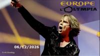 EUROPE - Paris, Olympia - 6/10/2026 (tournée 