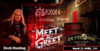 Meet & Greet SAXON / SORTILEGE / OVERDRIVERS - Paris, Doctor Feelgood Rocket, 21/04/2026