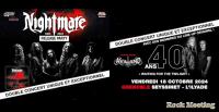 NIGHTMARE - Release Party  d'Encrypted + 40 ans de Waiting For The Twilight : Double concert unique dont le line-up originel - Grenoble Seyssinet - L'Ilyade - 18/10/2024 - Tous les détails dans la conférence de presse ( Échirolles - 07/03/2024 - Vidéo)