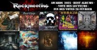 ROCKMEETING AWARDS - Top Albums 2025 - Votes des lecteurs -  Avec GANAFOUL, TITAN, SORTILEGE, ALICE COOPER, GHOST, Dream Theater, Helloween,  PATRICK RONDAT, Paradise Lost, HAREM SCAREM, CORONER...