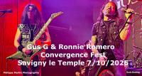 RONNIE ROMERO & GUS G. : Convergence Fest, Savigny le Temple - L'Empreinte  07/10/2026