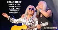 URIAH HEEP - APRIL WINE - HEAVY PETTIN - Lausanne - Metropole - 23/10/2025 