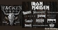 WACKEN OPEN AIR 2023 - Avec  Iron Maiden, Megadeth, Doro, Helloween, The Dropkick Murphys, Two Steps From Hell, Hammerfall, Uriah Heep, Vixen, Holy Moses, Pentagram,  Phil Campbell, Nestor, Pennywise ... 