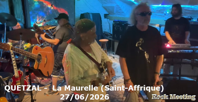 quetzal a la maurelle saint affrique samedi 27 juin 2026