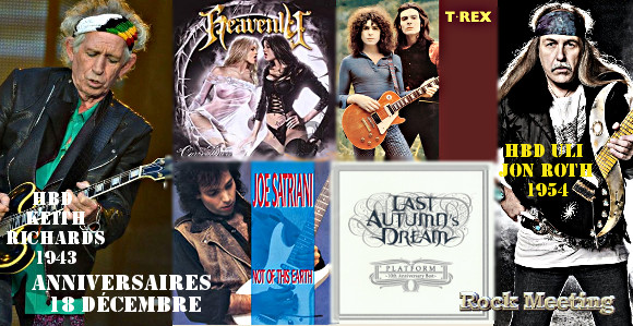 anniversaires 18 decembre keith richards uli jon roth heavenly t rex white lion jackyl fear factory kreator in this moment ozzy osbourne last autumn s dream tankard baroness