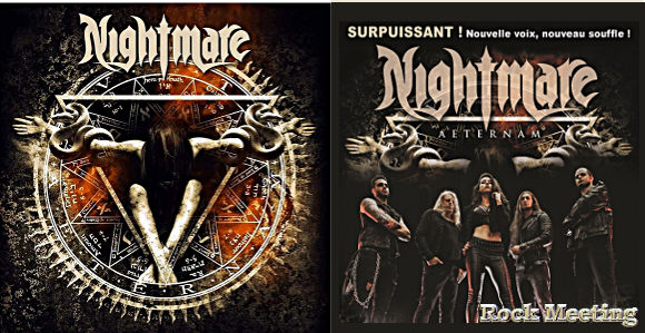 nightmare aeternam nouvel album 2020 avec la nouvelle chanteuse maid madie