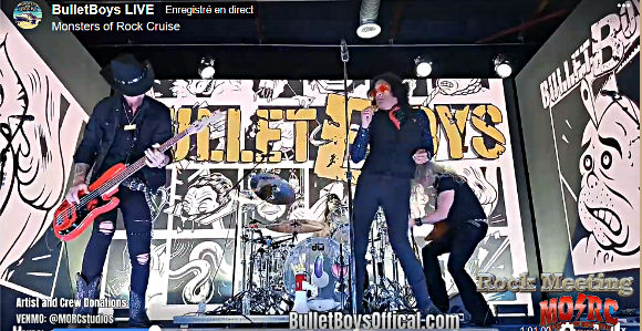 bulletboys le line up originel aux monsters of rock cruise studios la video du concert complet