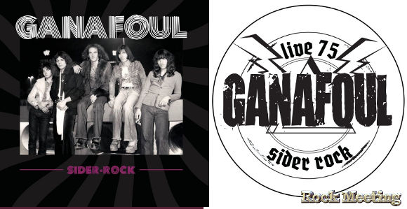 ganafoul sider rock un nouvel album enregistre en 1975 sortie le 04 septembre 2020