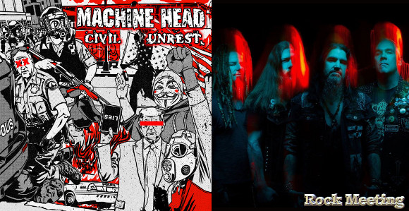 machine head civil unrest nouveau single bulletproof nouvelle video