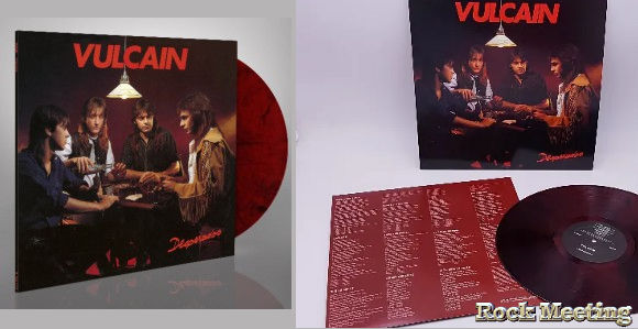 vulcain desperados edition 35eme anniversaire en vinyle rouge et noir 12