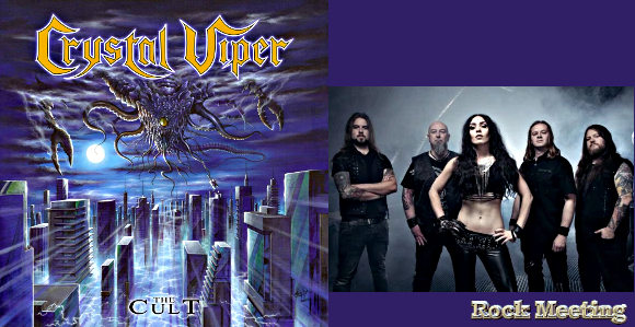 crystal viper the cult nouvel album asenath waite video