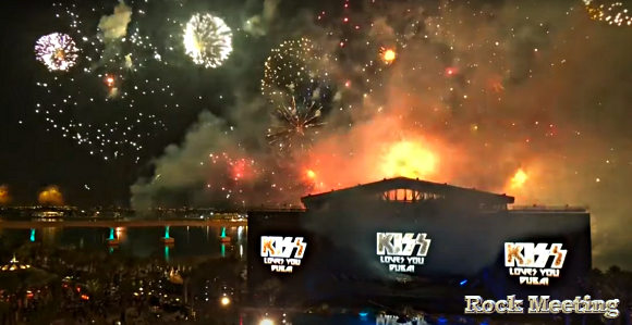 kiss le concert en streaming du reveillon du nouvel an a dubai s inscrit dans les guinness world records pour les plus hautes heauteur de flammes video