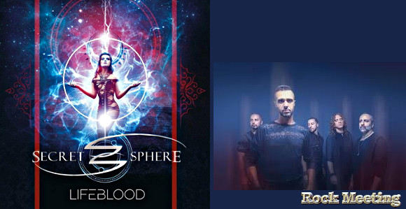 secret sphere lifeblood nouvel album et video