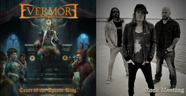evermore court of the tyrant king nouvel album power metal suede